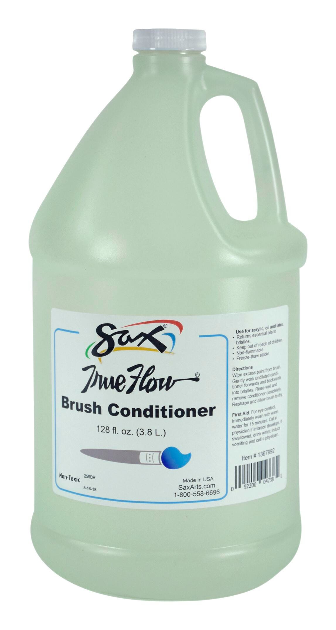 Image for Sax True Flow Brush Conditioner, 1 Gallon from School Specialty